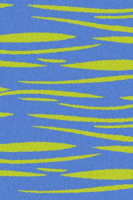 Прямоугольный ковер COMFORT SHAGGY S608 BLUE-GREEN