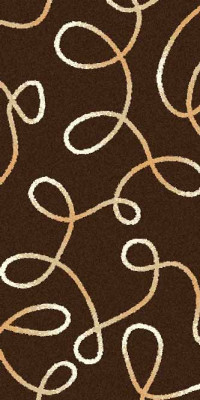 Ковровая дорожка COMFORT SHAGGY S612 BROWN