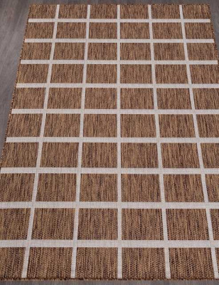 Ковёр VEGAS-S004-BROWN-CREAM-STAN