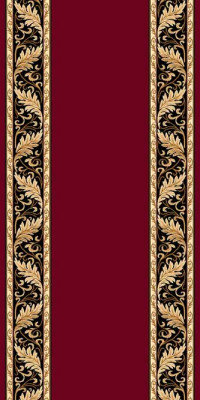 Ковровая дорожка DA VINCI D040 RED