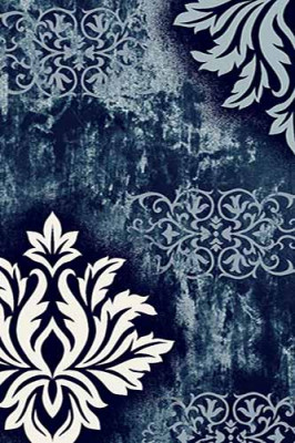 Прямоугольный ковер MEGA carving D272 BLUE