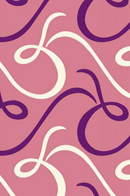 Прямоугольный ковер VISION DELUXE carving V803 PINK