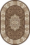 Овальный ковер VALENCIA DELUXE D316 BROWN