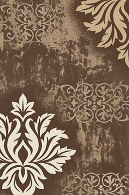 Прямоугольный ковер MEGA carving D272 BROWN