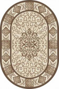 Овальный ковер VALENCIA DELUXE D316 CREAM-BROWN