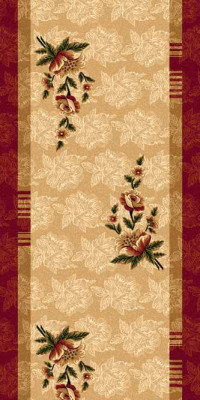 Ковровая дорожка DA VINCI D042 RED