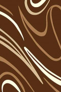 Прямоугольный ковер VISION DELUXE carving V804 BROWN