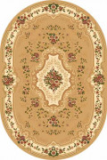 Овальный ковер VALENCIA DELUXE D317 BEIGE