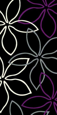 Ковровая VISION DELUXE carving V806 BLACK-GRAY