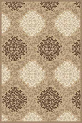 Прямоугольный ковер VALENCIA DELUXE D374 BEIGE-BROWN