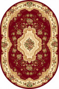 Овальный ковер VALENCIA DELUXE D317 RED