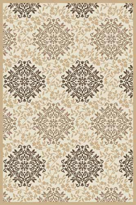 Прямоугольный ковер VALENCIA DELUXE D374 CREAM-BROWN