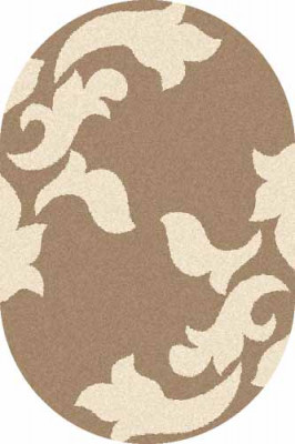 Овальный ковер PLATINUM T620 D.BEIGE-CREAM