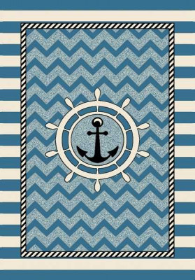 Прямоугольный ковер CRYSTAL NС52 BLUE