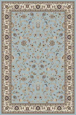 Прямоугольный ковер VALENCIA DELUXE D251 L.BLUE-BROWN