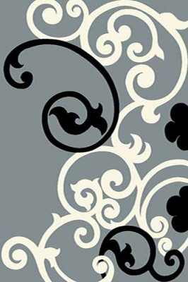 Прямоугольный ковер VISION DELUXE carving V805 GRAY