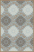 Прямоугольный ковер VALENCIA DELUXE D374 L.BLUE-BROWN