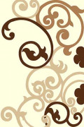 Прямоугольный ковер VISION DELUXE carving V805 L.CREAM