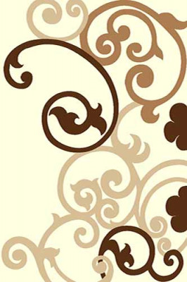 Прямоугольный ковер VISION DELUXE carving V805 L.CREAM