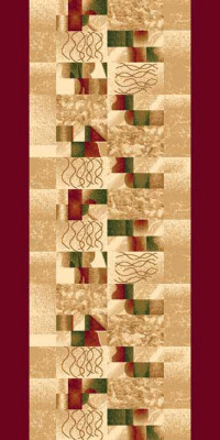 Ковровая дорожка DA VINCI D143 RED