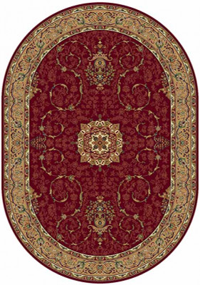 Овальный ковер BUHARA D034 RED