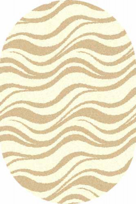 Овальный ковер COMFORT SHAGGY S609 CREAM-BEIGE