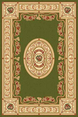 Прямоугольный ковер VALENCIA DELUXE W340 GREEN