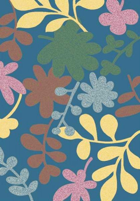 Прямоугольный ковер CRYSTAL NС62 BLUE