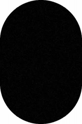 Овальный ковер SHAGGY ULTRA S600 BLACK