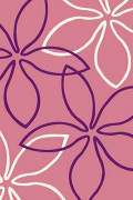 Прямоугольный ковер VISION DELUXE carving V806 PINK