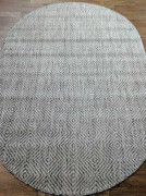 Ковёр VEGAS-S006-DARK-GRAY-OVAL
