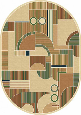 Овальный ковер BUHARA D149 BEIGE