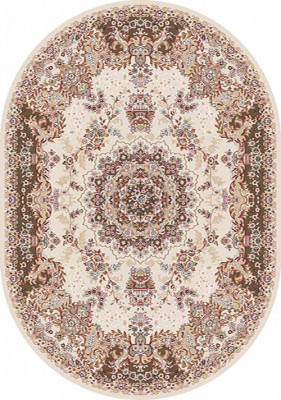 Овальный ковер SHAHREZA D211 CREAM-BROWN