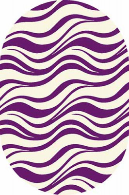 Овальный ковер SUNRISE V817 BONE-VIOLET