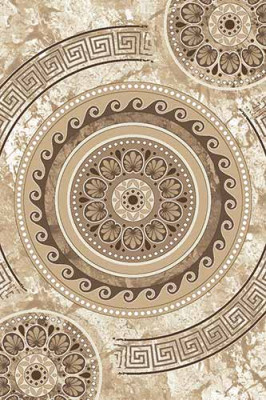 Прямоугольный ковер VALENCIA DELUXE D300 CREAM-BROWN