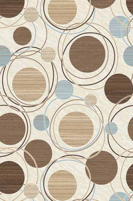 Прямоугольный ковер VALENCIA DELUXE D301 CREAM-BROWN