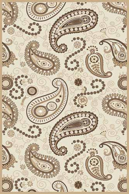 Прямоугольный ковер VALENCIA DELUXE D302 CREAM-BROWN