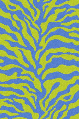 Прямоугольный ковер COMFORT SHAGGY S614 BLUE-GREEN