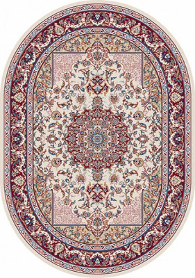 Овальный ковер SHAHREZA D212 CREAM-RED