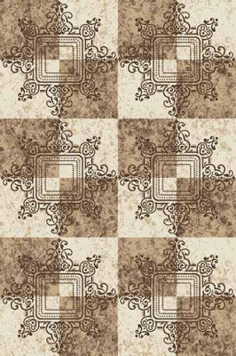 Прямоугольный ковер VALENCIA DELUXE D304 CREAM-BROWN