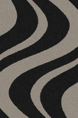 Прямоугольный ковер PLATINUM T617-BLACK-GRAY