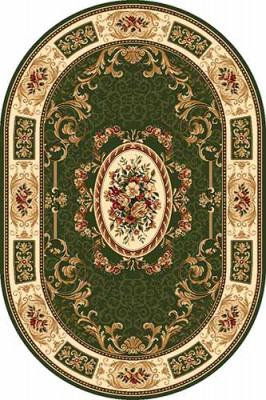 Овальный ковер DA VINCI D029 GREEN