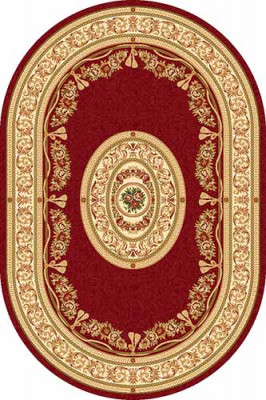 Овальный ковер VALENCIA DELUXE W340 RED