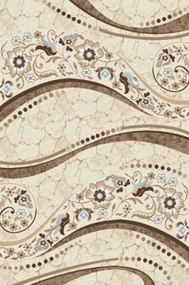 Прямоугольный ковер VALENCIA DELUXE D312 CREAM-BROWN