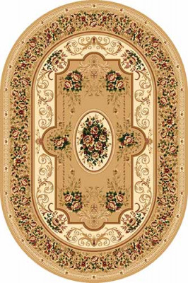 Овальный ковер DA VINCI D084 BEIGE