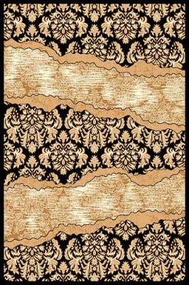 Прямоугольный ковер LAGUNA D281 BLACK-BEIGE