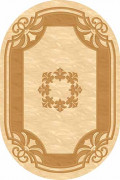 Овальный ковер KAMEA carving 5333 CREAM-YELLOW