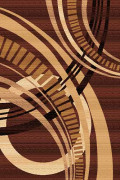 Прямоугольный ковер LAGUNA D284 BROWN