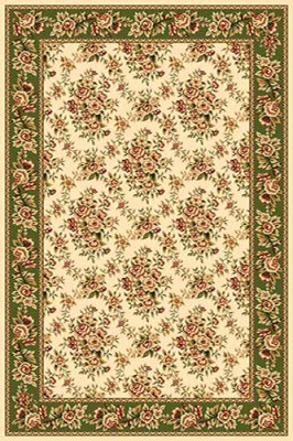 Прямоугольный ковер OLYMPOS D191 CREAM-GREEN