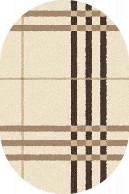 Овальный ковер PLATINUM T642 CREAM